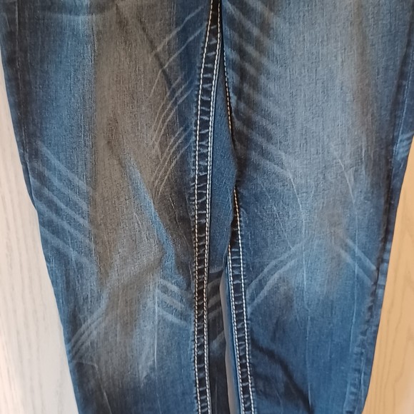 Miss Me Jeans, Size 29, Ankle Skinny, Distressed, Mid-Rise, 29W x 25L - Picture 4 of 12